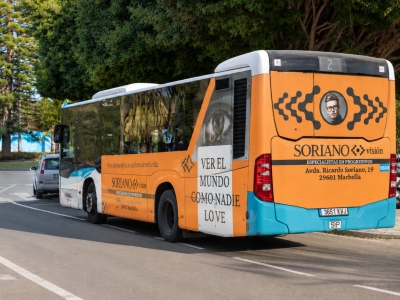 Autobus de Gran lateral Simple en Algeciras, Cádiz