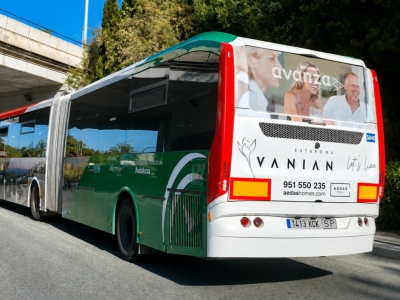 Autobus de Gran lateral Simple en Málaga, Málaga