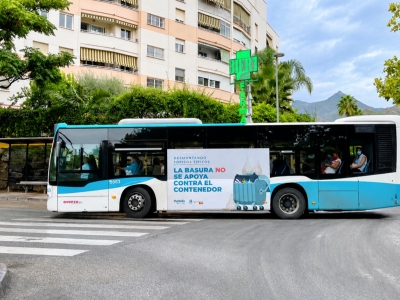 Autobus de Gran lateral Simple en Málaga, Málaga