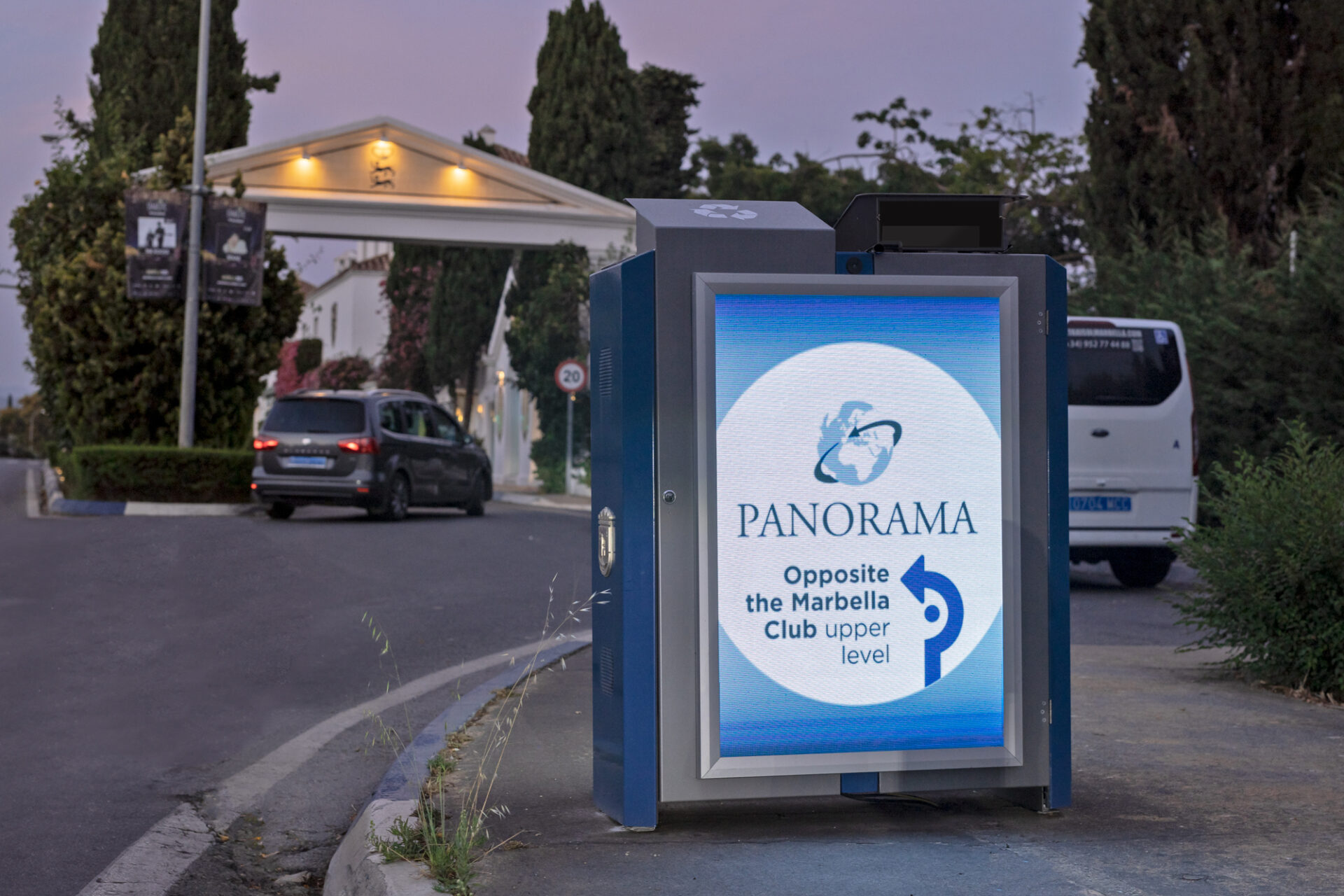 Lightbox+: La publicidad exterior que ilumina tu marca en las mejores zonas de Marbella.