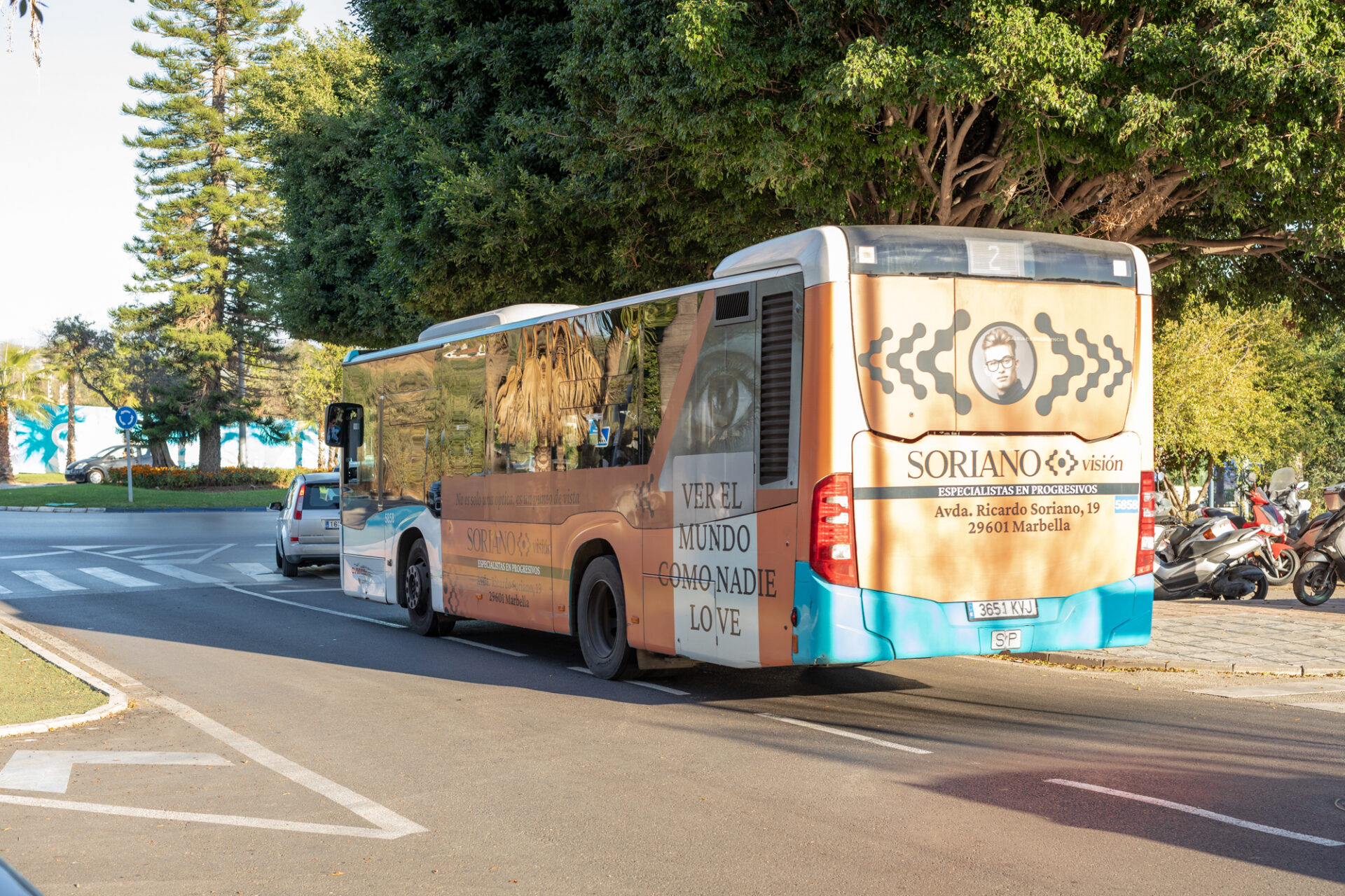 Soriano Visión, estrategia OOH