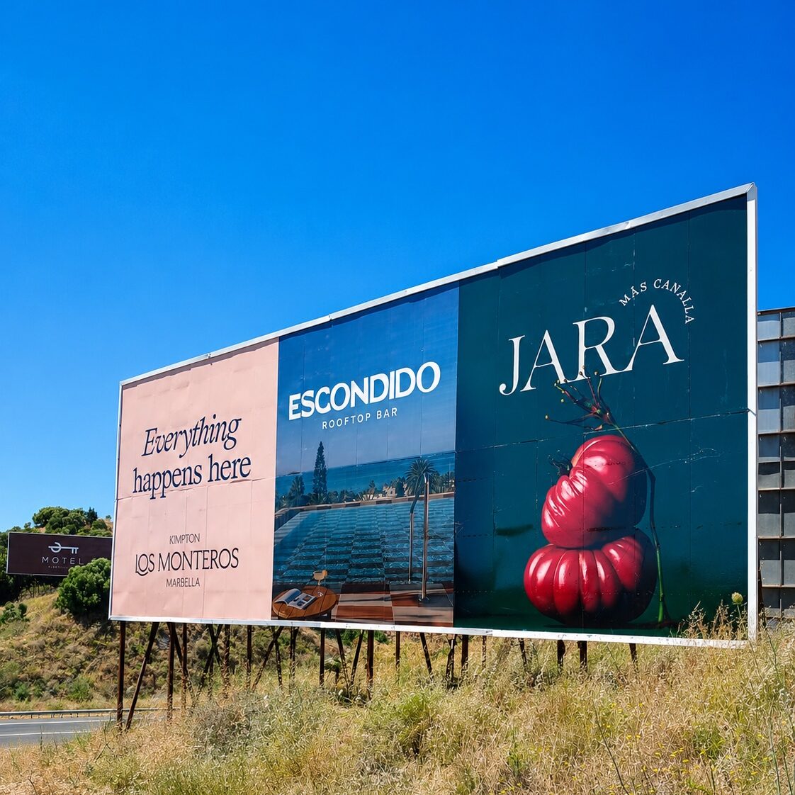 Kimpton Los Monteros refuerza su visibilidad en Marbella con una campaña de publicidad exterior en ubicaciones estratégicas