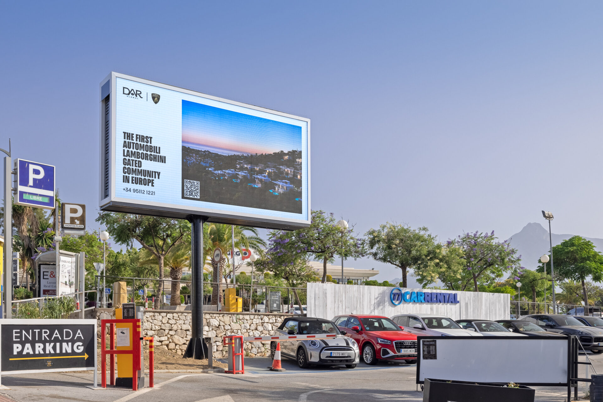 DARGLOBAL: campaña OOH y DOOH en Marbella